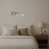 Aşk ve Kalp Motifli İç Mekan Aynalı Tablosu thumbnail 2