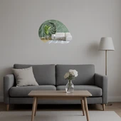 Dekoratif Deniz Kabukları  Duvar Aynalı Tablosu thumbnail 5