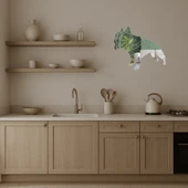 Minimalist Köpek Dekoratif Aynalı Tablo thumbnail 4