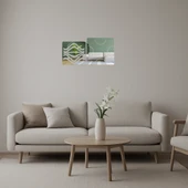 Pop Art Tarzı Dekoratif Aynalı Tablo thumbnail 1