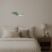 Gotik Tarzda Uçan Yarasa  Dekoratif Aynalı Tablo thumbnail 2