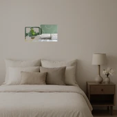 Soyut Renkler  Aynalı Tablo thumbnail 2