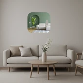 Vintage Dokunuşlar Dekoratif Aynalı Tablo thumbnail 1