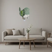 Sevimli Köpek Dekoratif Aynalı Tablo thumbnail 1