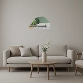 Uyuyan Köpek Dekoratif Aynalı Tablo thumbnail 1