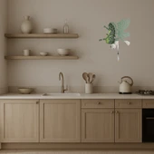 Modern Çiçek Desenli Duvar Sanatı thumbnail 4