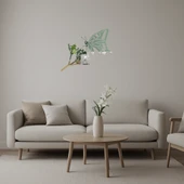 Modern Kelebek Figürlü Dekoratif Aynalı Tablolar thumbnail 1