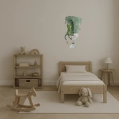 Modern Köpek Yüzü  Dekoratif Aynalı Tablo thumbnail 4