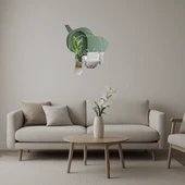 Küçük Köpek Yüzü Dekoratif Aynalı Tablo thumbnail 1