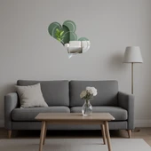 Kalp Desenli  Romantik Dekor Aynalı Tablo thumbnail 5