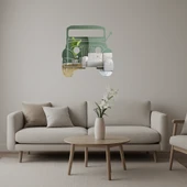 Jeep Tasarımlı Dekoratif Duvar Aynalı Tablosu thumbnail 1