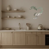 I'm Addicted To You Yazılı  Dekoratif Duvar Aynalı Tablosu thumbnail 3