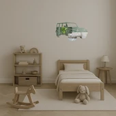 Jeep Sanat Baskılı  Dekoratif Aynalı Tablo thumbnail 4