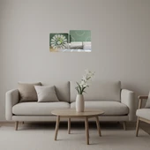 Monokrom Şıklık  Aynalı Tablo thumbnail 1