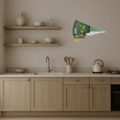 Abstrakt Görüntüler  Dekoratif Aynalı Tablo thumbnail 3