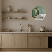 Baş Dönmesi Yaşayan Emoji Aynalı Tablo thumbnail 3