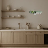 Retro Muscle Car  Dekoratif Aynalı Tablo thumbnail 3