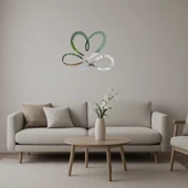 Kalp ve Sonsuzluk Dekoratif Aynalı Tablo thumbnail 1