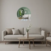 Monokl Takan Emoji Dekoratif Duvar Aynalı Tablosu thumbnail 1