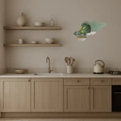 Şık Deniz Kabukları Desenli  Aynalı Tablo thumbnail 4