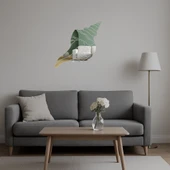 Zarif Deniz Kabukları  Dekoratif Aynalı Tablo thumbnail 5