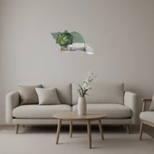 Doğal Deniz Kabukları  Dekorasyon Aynalı Tablosu thumbnail 1