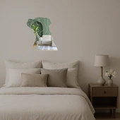 Köpek Yüzü Motifli Dekoratif Aynalı Tablo thumbnail 2