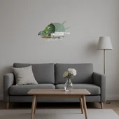 Soyut Deniz Kabukları Dekoratif Aynalı Tablo thumbnail 5