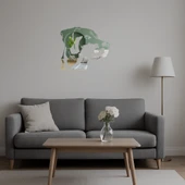 Minimalist Köpek Yüzü  Aynalı Tablosu thumbnail 5