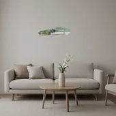 Retro Muscle Car Dekoratif Aynalı Tablo thumbnail 1