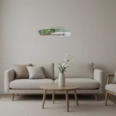 Güçlü Muscle Car Tasarımlı Dekoratif Aynalı Tablo thumbnail 1