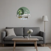 Gözyaşlarıyla Gülen Emoji  Dekoratif Aynalı Tablo thumbnail 5