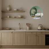 Yalancı Yüz Emoji  Dekoratif Aynalı Tablo thumbnail 3