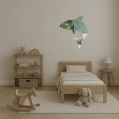 Köpekbalığı Deniz Temalı Dekoratif Aynalı Tablo thumbnail 4