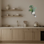 Eğlenceli Hayalet Figürlü  Duvar Aynalı Tablosu thumbnail 3