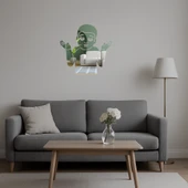 Omuz Silken Erkek Çocuk Emoji Dekoratif Aynalı Tablo thumbnail 4