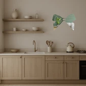 Elegan Fiyonk  Aynalı Tablo thumbnail 3