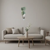 Havuç Tasarımlı Dekoratif Aynalı Tablo thumbnail 1