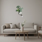 Eğlenceli Hayalet Figürlü  Duvar Aynalı Tablosu thumbnail 1