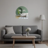 Sarılan Yüz Emoji  Dekoratif Aynalı Tablo thumbnail 5