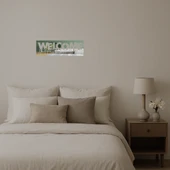 Ellerle Hoş Geldiniz Dekoratif  Aynalı Tablo thumbnail 2