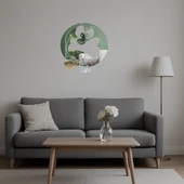 Çok Kızgın Yüz Emoji  Dekoratif Aynalı Tablo thumbnail 5