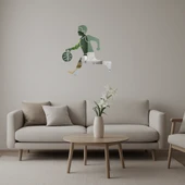 Top Sektiren Erkek Emoji Dekoratif Aynalı Tablo thumbnail 1