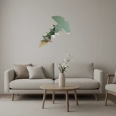 Endüstriyel  Vida Tasarımlı Dekoratif Duvar Aynalı Tablosu thumbnail 1