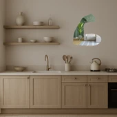 Kaslı Biceps Tasarımlı Dekoratif Aynalı Tablo thumbnail 3