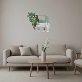 İç Mekan Dekoratif İnek Figürü Aynalı Tablosu thumbnail 1