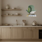 Çapraz Kollar Adam Dekoratif Aynalı Tablo thumbnail 3