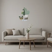 Rüya Gibi Deniz Kızı ve Unicorn  Aynalı Tablo thumbnail 1