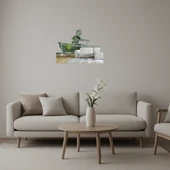 Kürek Çeken Emoji Dekoratif Aynalı Tablo thumbnail 1