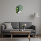 Tavuk Butu Figürlü Ahşap Duvar Aynalı Tablosu thumbnail 4